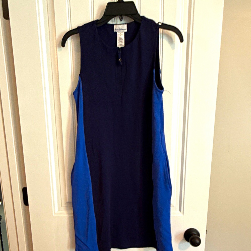 Tommy Bahama Island Cays Women's  resort cover up dress XS Blue NWT